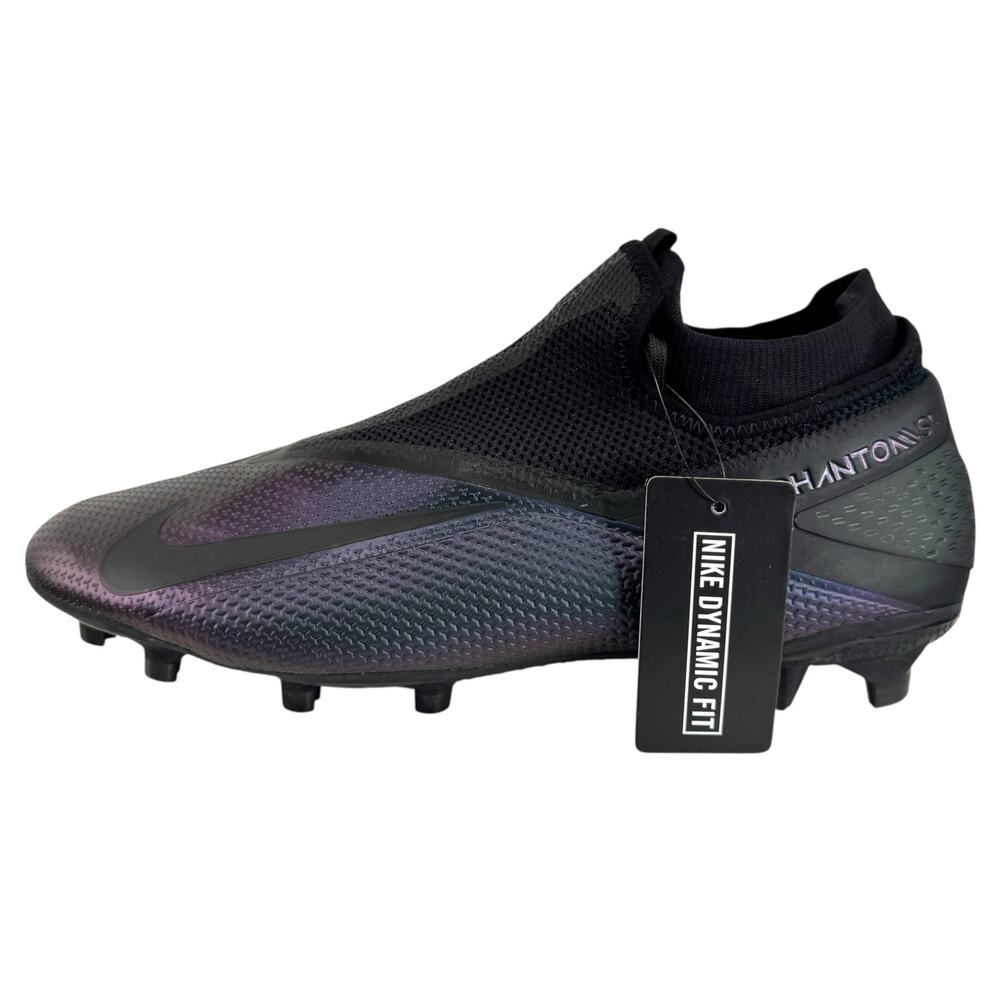 Nike‎ Phantom Vision 2 Pro FG Black Iridescent CD4162-010 Size 13